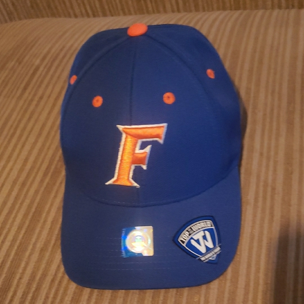 Blue and Orange Cap, Florida Gators, with F Logo